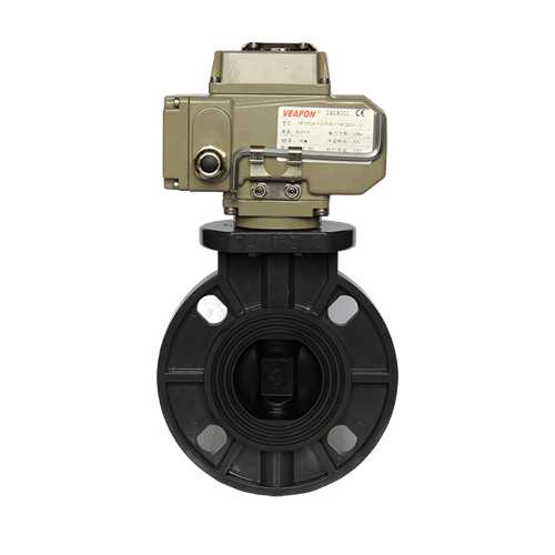 【VEAPON】電動PVC對夾蝶閥 【VEAPON】電動PVC對夾蝶閥