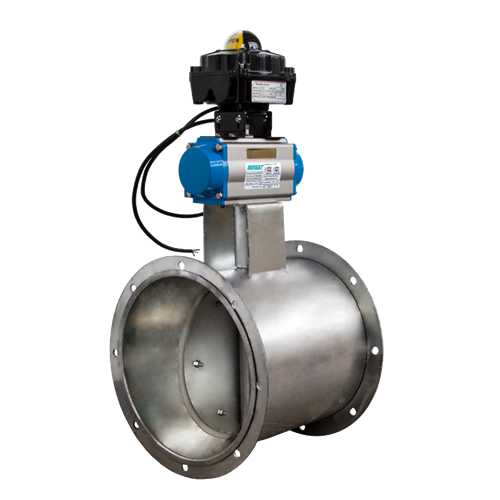 【BERSST】氣動高溫通風蝶閥