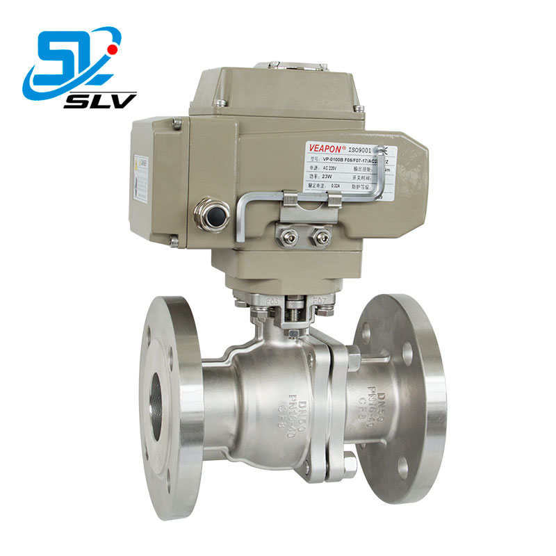 【VEAPON】電動法蘭球閥